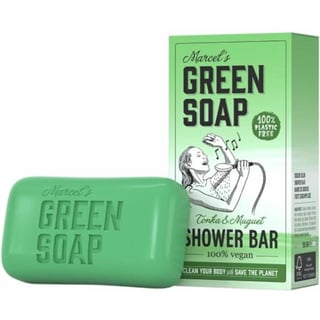 Marcel's Green Soap Shower Bar Tonka & Mugue