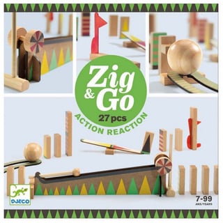 Djeco Zig & Go Kettingreactiespel 27-Delig