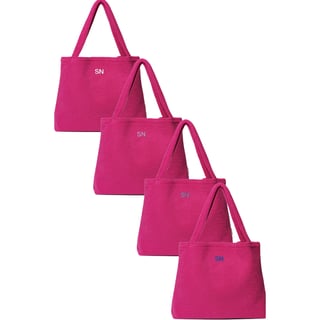 Pink Teddy Mom Bag - Personalized (5,95) / Pink