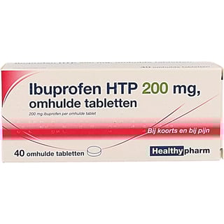 Healthypharm Ibuprofen Tabletten 200mg 40st