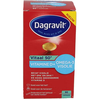 Dagravit Vitaminen Vitaal 50+ Omega+ Vit D 9