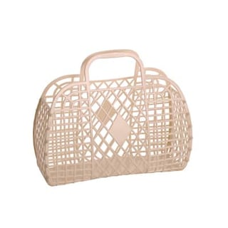 Sun Jellies Retro Basket Small Latte