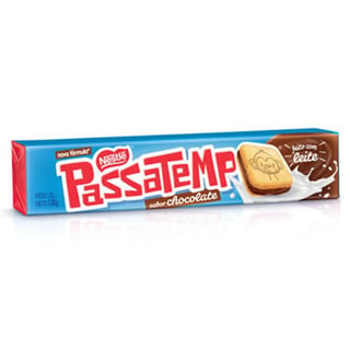 Biscoito Passatempo Recheado Chocolote/Chocolate Cookie 130GR