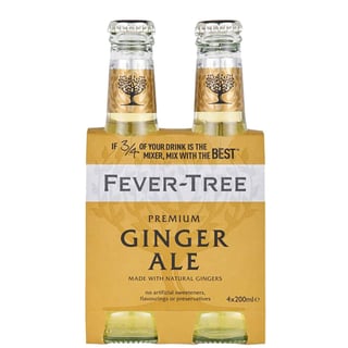 Fever Tree Ginger Ale 4X200ML