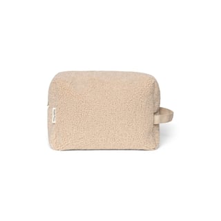 Teddy Toiletry Bag  Ecru - Ecru / OS