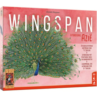 999 Games Wingspan Uitbreiding: Azië - Bordspel