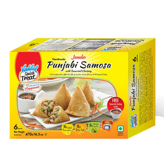 Vadilal Punjabi Samosa 25 Pcs Mini