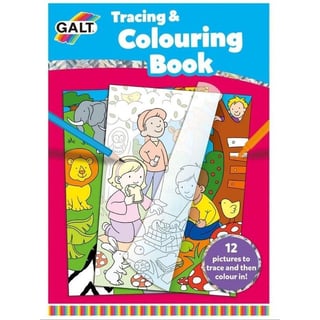 Galt Tracing and Colouring Book 3+