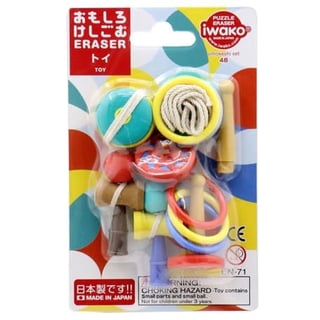 Iwako Puzzle Eraser Toys Set 3+