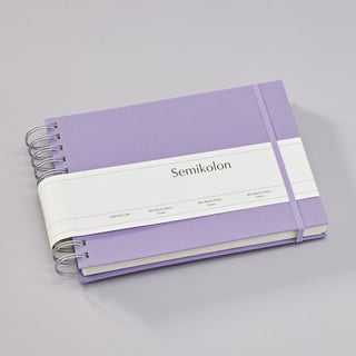 Semikolon Photo Album Mini Mucho Cream - Lilac