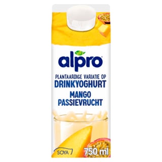 Alpro Variatie Drinkyoghurt Mango-Passie