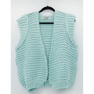 Cherise knitted Gilet x Aqua - OneSize / SML