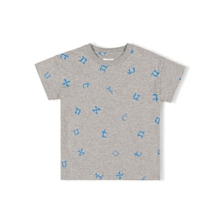Nixnut Stamp Shirt Grey