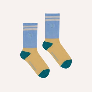 The Campamento Color Block Kids Socks