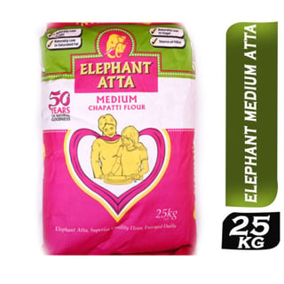 Elephant Medium Atta 25 KG