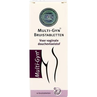 Multi-Gyn Bruis Tabs Vaginale Douche 10st 10