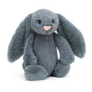 Jellycat Bashful Bunny Dusky Blue - Medium