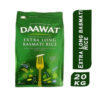 Daawat Extra Long Basmati Rice 20 Kg
