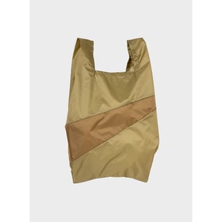 SUSAN BIJL Shoppingbag Moss & Camel M