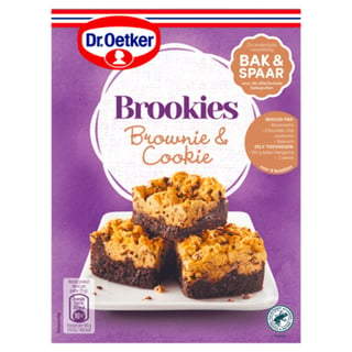 Dr. Oetker Brookies Brownie & Cookie Bakmix