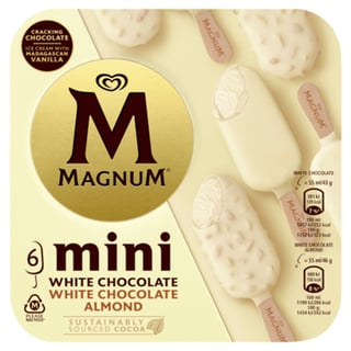 Magnum Mini IJs White Almond