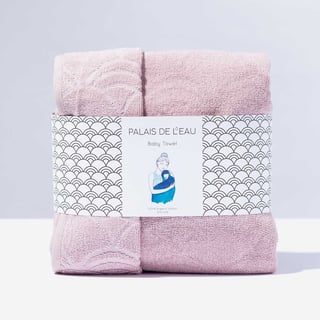 Babyhanddoek biologisch - Palais de l'eau - Roze