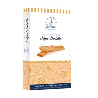 Crêpe Dentelle L'Authentique - doosje van 125g - Bretons koekje - Gavottes
