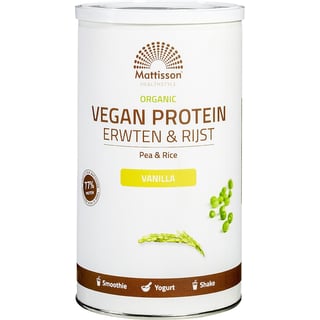 Vegan Proteïne Erwten & Rijst Vanille