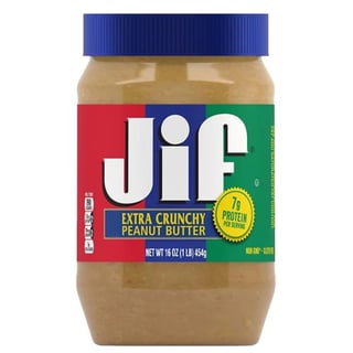 Jif Extra Crunchy Peanut Butter 454G