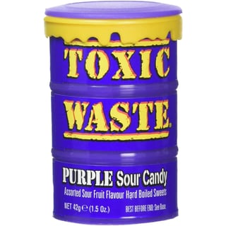 Toxic Waste Purple Sour Candy 42G