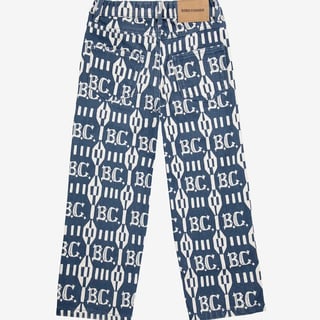 Bobo Choses B.C Vintage All Over Five Pockets Straight Pants - Maat: 2-03Y