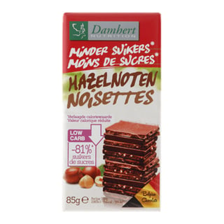 Damhert Chocoladereep Noten Minder Suikers