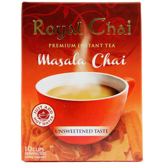 Royal Chai Masala Chai Unsweetened 180 Grams