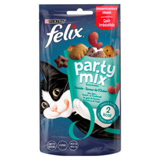 Felix Party Mix Seaside Kattensnacks Zalm
