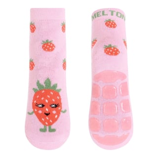 Mp Denmark Melton Strawberry Socks Anti-Slip Pink Nectar 22180 126