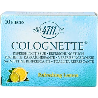 4711 Colognette Tissues Refreshing Lemon 10s