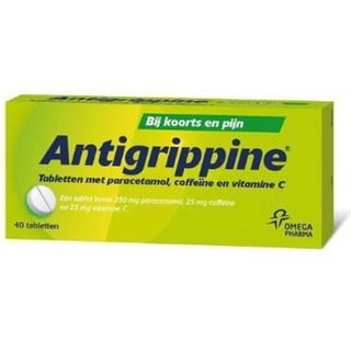 Antigrippine Tabletten 250/25/25mg 40st 40