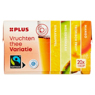 PLUS Thee Fruitvariatie Fairtrade