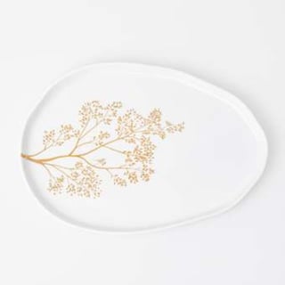 Bowl Golden Bird Tree