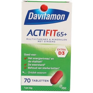 Davitamon Actifit 65+ 70 Tabletten 70