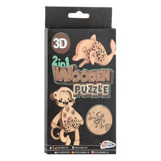 Houten Bouwpakket 3D Puzzel