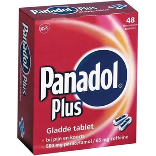 Panadol Plus Gladde Tablet 48st 48