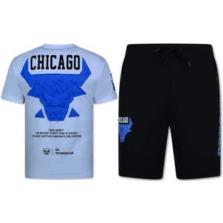 BULLS Zomerset Heren - Twinset BULLS - Combisets - 1685 - Wit/ Zwart