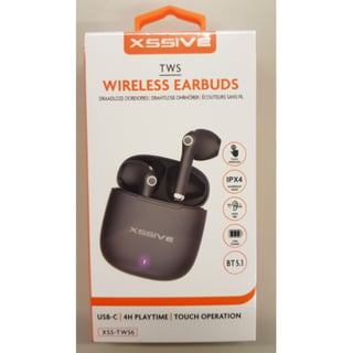 Xssive Wireless Earbuds XSS-TWS6 - Zwart
