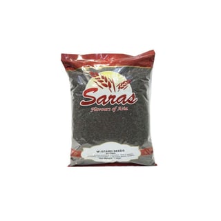 Saras Brown Mustard Seeds 1Kg