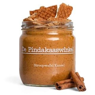 Pindakaas Stroopwafel Kaneel