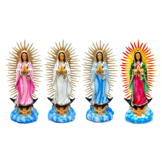 Beeldje Maria De Guadalupe Mexico 15cm in 4 Kleuren