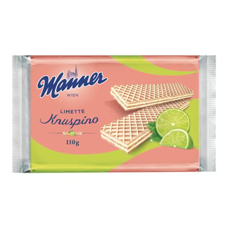 Manner Knuspino Limette 110g