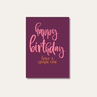 Le Club Des Vins - Wenskaart - Happy Birthday