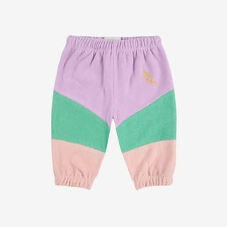 Bobo Choses Lila Color Block Jogging Pants